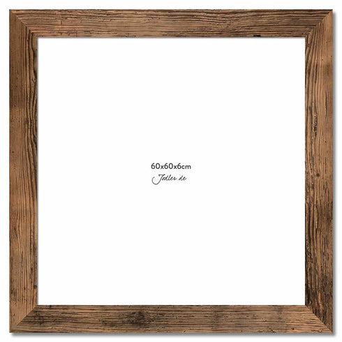 Altholzbilderrahmen 60x60|6cm